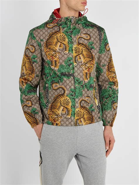 gucci denim jacket with tiger|Gucci bengal tiger jacket.